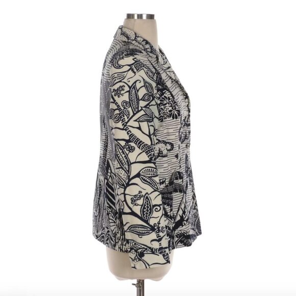 Christian Dior Tropicalia Toile de Jouy Wax La Force Bar Blazer, 2020 Collection - Picture 5 of 12